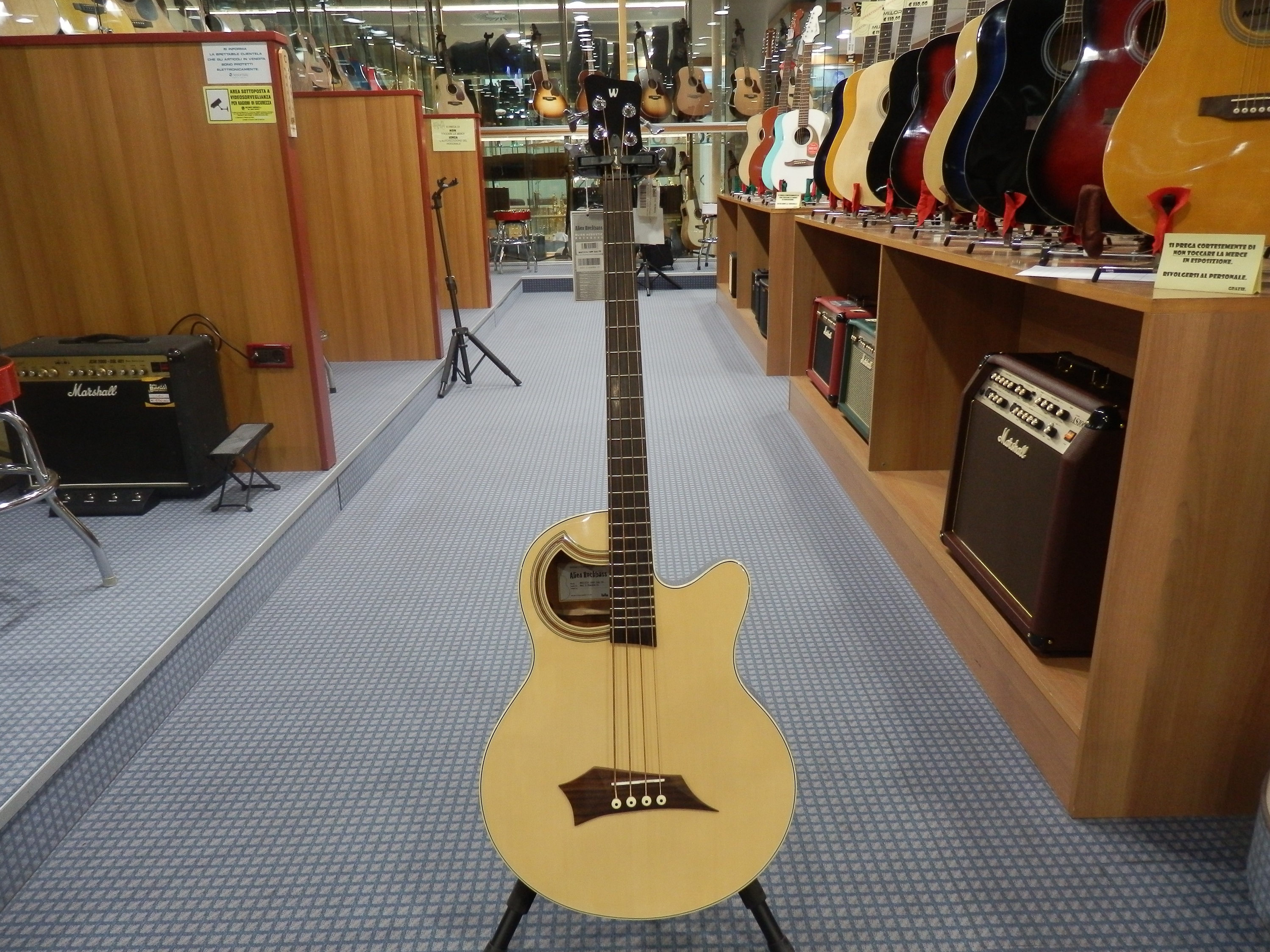 Warwick Rockbass Alien Standard 4 corde natural - Strumenti 