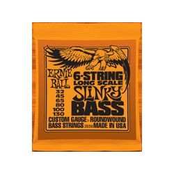 Ernie Ball 2838 6-String Long Scale Slinky Bass 