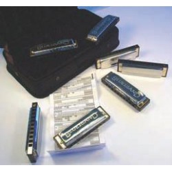 Hohner M91105 set completo armoniche diatoniche  