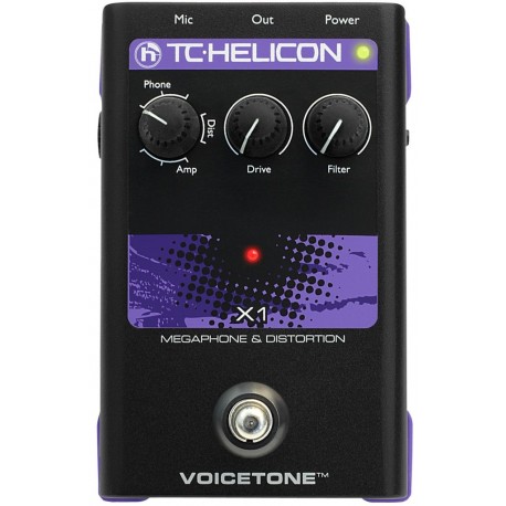 TC Helicon VoiceTone X1 effetto voce