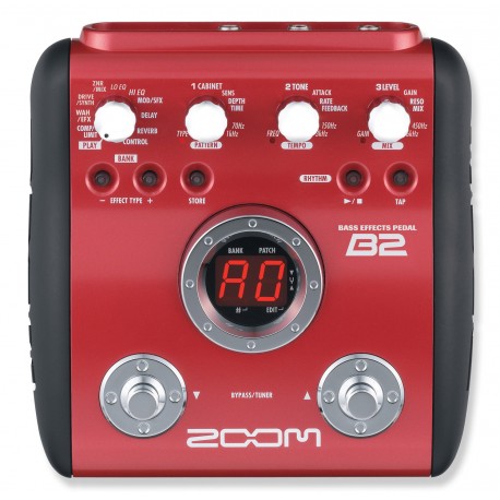 Zoom B2 pedale multieffetto per basso 