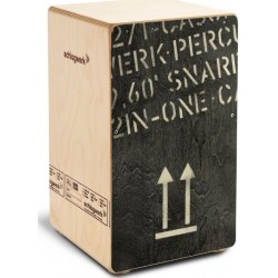 Schlagwerk CP 404 BLK 2inOne Snare Cajon  