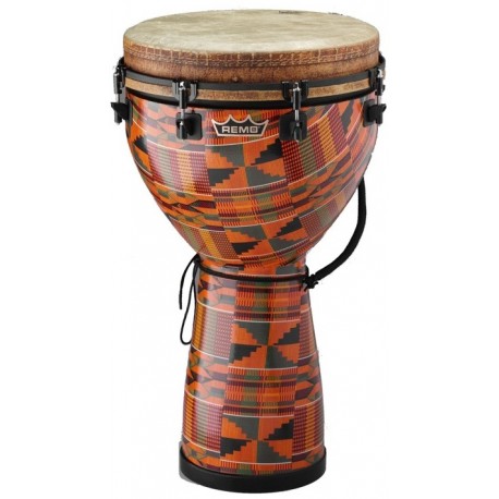 Djembé Africain Remo 14 Pouces - Fût Acousticon, Peau Fiberskyn 3, Hauteur 25 Pouces