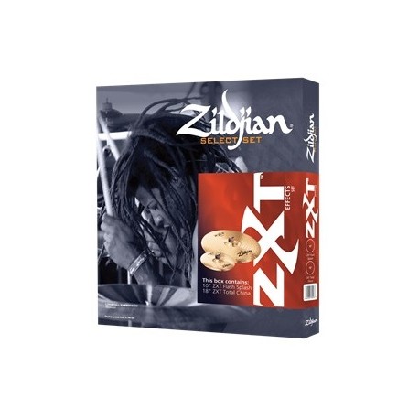 Zildjian Pack ZXT Effects (ZXTS2P) 18 Total China - 10 Flash Splash