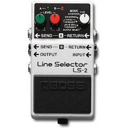 Boss LS2 pedale selettore di linea 2 vie 