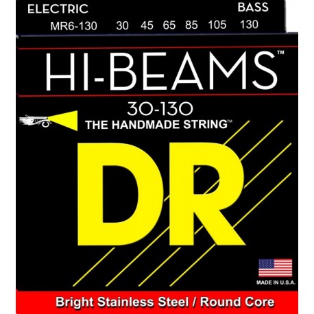 DR Strings MR6-130 Hi-Beams per basso 6 corde 