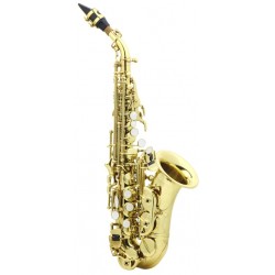 Alysée S818L-III sassofono soprano curvo laccato 