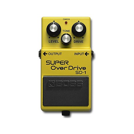 Boss SD1 overdride valve sound 