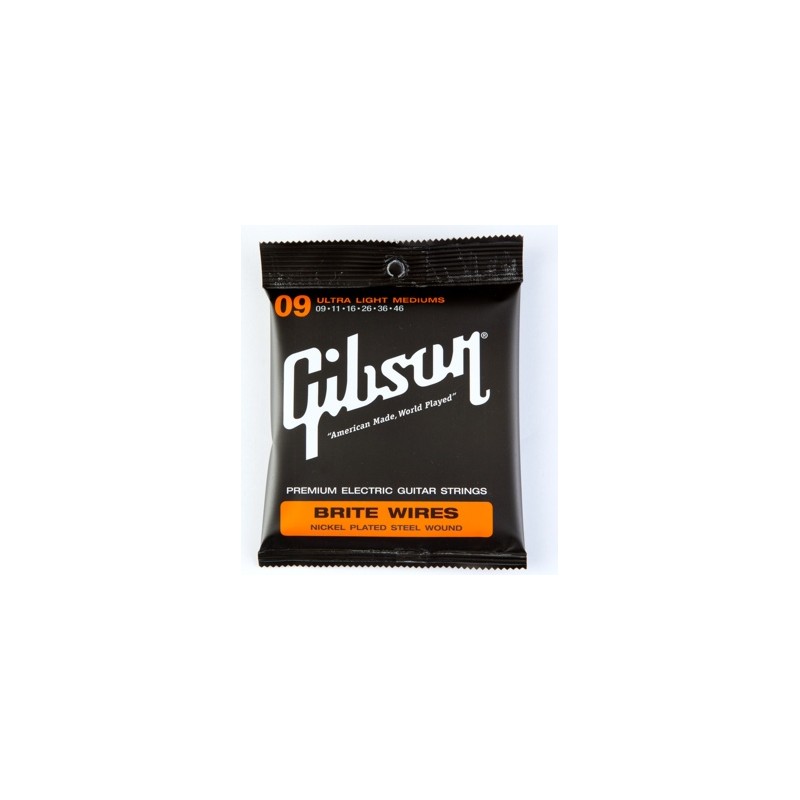 Gibson SEG-700ULMC Brite Wire Electric Guitar Strings - Strumenti 
