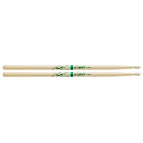 Promark TX5BGW Hickory 5BG Benny Greb Wood Tip Drumstick  