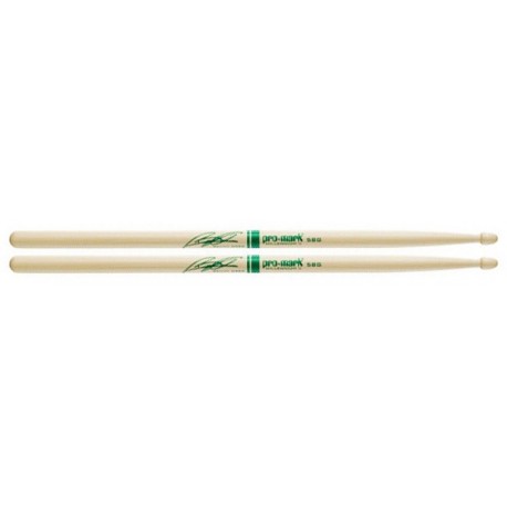 Promark TX5BGW Hickory 5BG Benny Greb Wood Tip Drumstick  