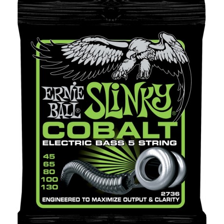 Ernie Ball 2736 Cobalt 5-String Slinky Bass 5 corde 