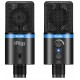 IK Multimedia iRig MIC Studio BK Microfono per sistemi Android, iOS, PC e MAC  