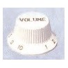Pick-Boy Manopola K8 modello Fender per volume bianco