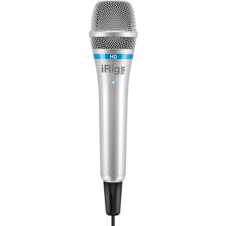 IK Multimedia iRig MIC HD SL Microfono palmare per sistemi Android, iOS, PC e MAC  