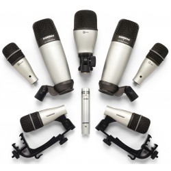 Samson DK8 KIT Set di Microfoni per Batteria (8 pezzi)  