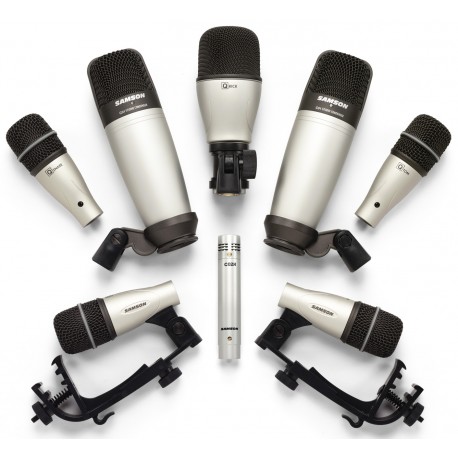 Samson DK8 KIT Set di Microfoni per Batteria (8 pezzi)  