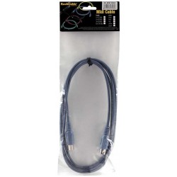 RockGear RCL 30703 D5 BLU cavo Midi 