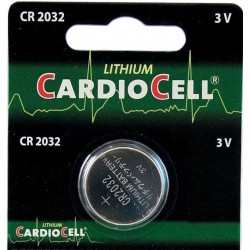 CR2032 batteria cardiocell