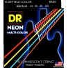 DR Strings NMCB-45 K3 Neon Multi-Color Bass  