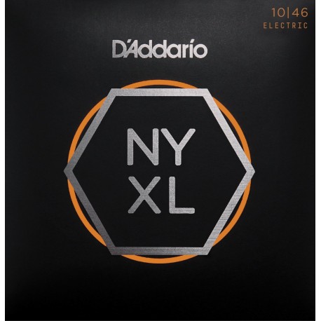 D'Addario NYXL1046 chitarra elettrica Nickel Wound, Regular Light, 10-46