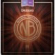 D'Addario NB1152 Nickel Bronze chitarra acustica, Custom Light, 11-52 