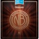 D'Addario NB1253 Nickel Bronze chitarra acustica, Light, 12-53 
