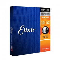 Elixir Muta per chitarra elettrica Light/Heavy 010/052 