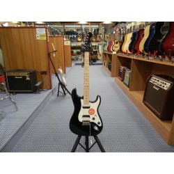 Fender CONT STRAT HH MPL BLK MET 