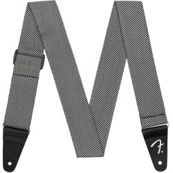 Fender Modern Tweed Strap White/Black 2