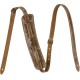 Fender Vintage-Style Distressed Leather Strap Brown 