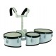 Mi.Lor Marching drum 8" 10" 12" colore bianco