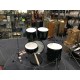 Mi.Lor Drum L-1010 GR Drum Set 5 pezzi completa di meccaniche piatti sgabello colore verde