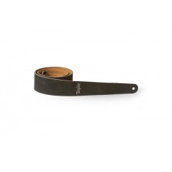 Taylor Black strap suede ricamato, 2.5"