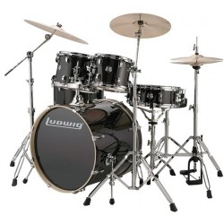 Ludwig LCEE220-16 Batteria acustica Black Sparkle