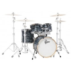 Gretsch Shell-set renown maple Silver Oyster Pearl - Harware e Piatti Esclusi