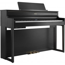 Roland HP704-CH Digital piano + Stand KSH704/2CH Colore Nero Satinato