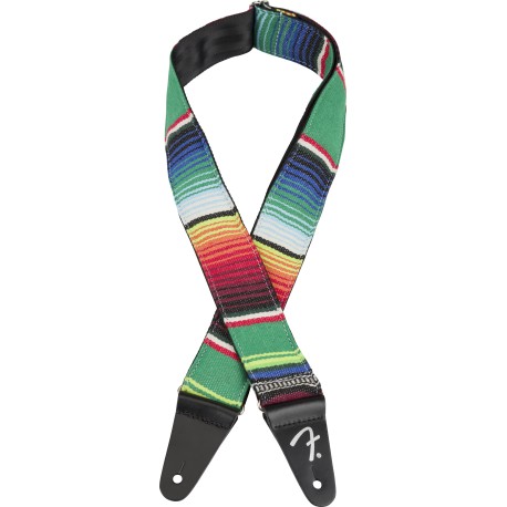 Fender 2" Serape Strap Green Multi 