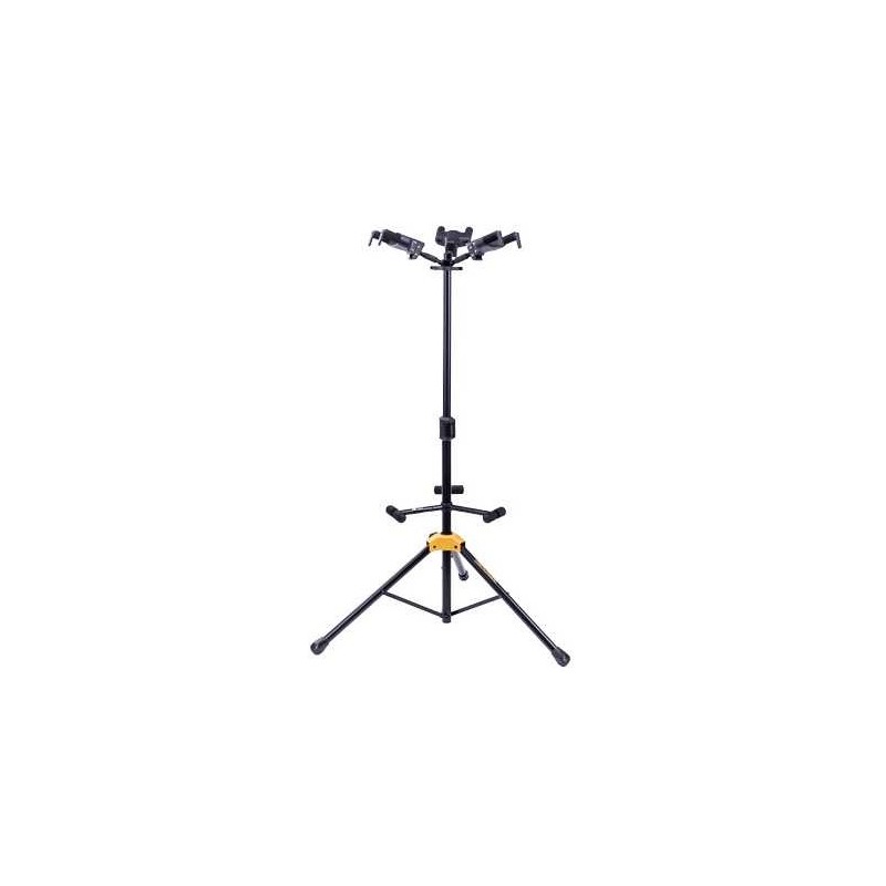 Hercules Supporto Chitarra Basso Da Parete Muro Ags Plus Base In Legno