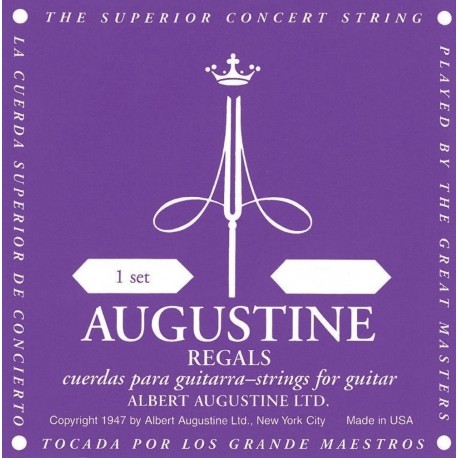 Augustine corde per chitarra classica regal label corde Red medium