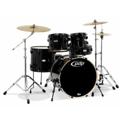 PDP by DW Set Batteria mainstaige Black metallic black HW 