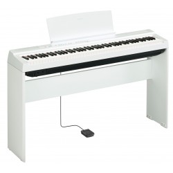 Yamaha KIT P125WH white digital piano + L125WH supporto 