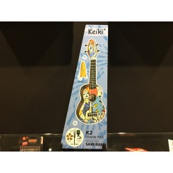 Keiki K2SR Ukulele pack soprano Samurai