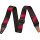 Fender Competition Stripe Strap Ruby 