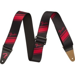 Fender Competition Stripe Strap Ruby 