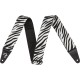 Fender Wild Zebra Print Strap 2"