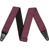 Fender Houndstooth Strap Pink 