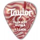 Taylor Confezione da 6 plettri Premium 351 Thermex Ultra Guitar Picks Ruby Swirl 1,0 mm