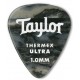 Taylor Confezione da 6 plettri Premium 351 Thermex Guitar Picks Black Onyx 1,25 mm