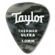 Taylor Confezione da 6 plettri Premium 351 Thermex Guitar Picks Black Onyx 1,5 mm